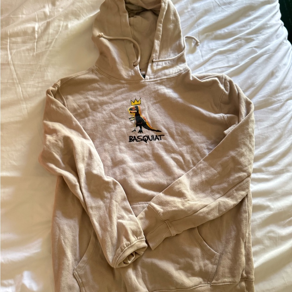 Basquiat Tan Hoodie